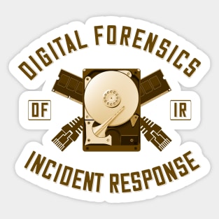 DFIR Hard Drive Sticker